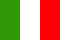 Bandera de la colectividad Italiana