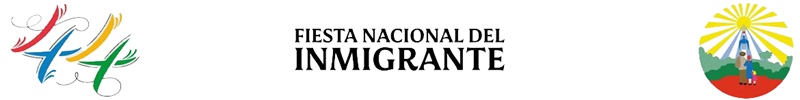 Logo Fiesta Nacional del Inmigrante 2024